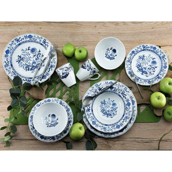 Kombiservice Zwiebelmuster (16-teilig) - Porzellan - Mehrfarbig - 16-teilig