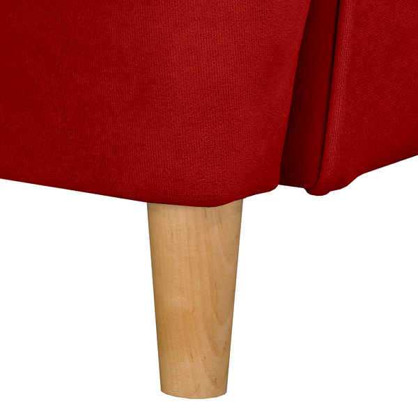 Ohrensessel Ranu Mini - Microfaser Jada: Rot