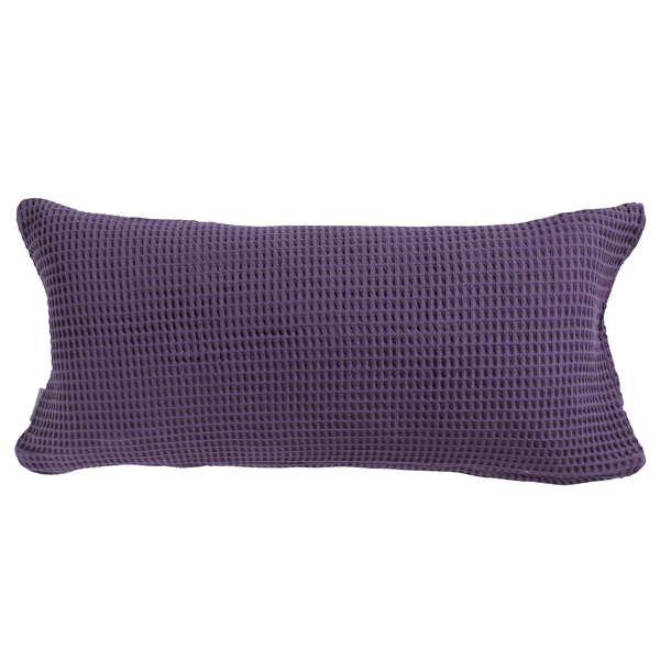 Kissenbezug Wafel I - Baumwolle - Violett
