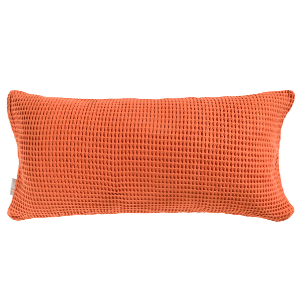 Kissenbezug Wafel I - Baumwolle - Orange