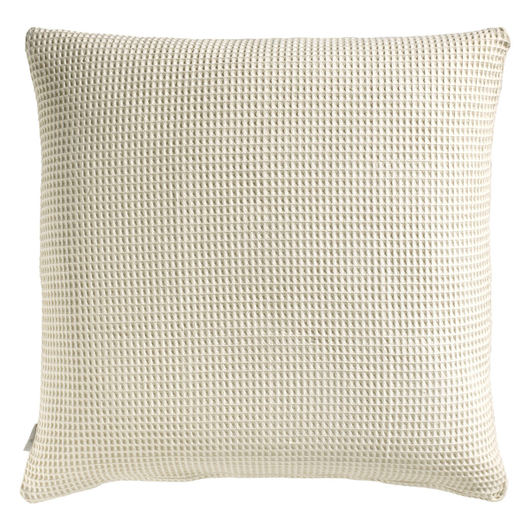 Kissenbezug Wafel II - Baumwolle - Schneeweiß - 50 x 50 cm