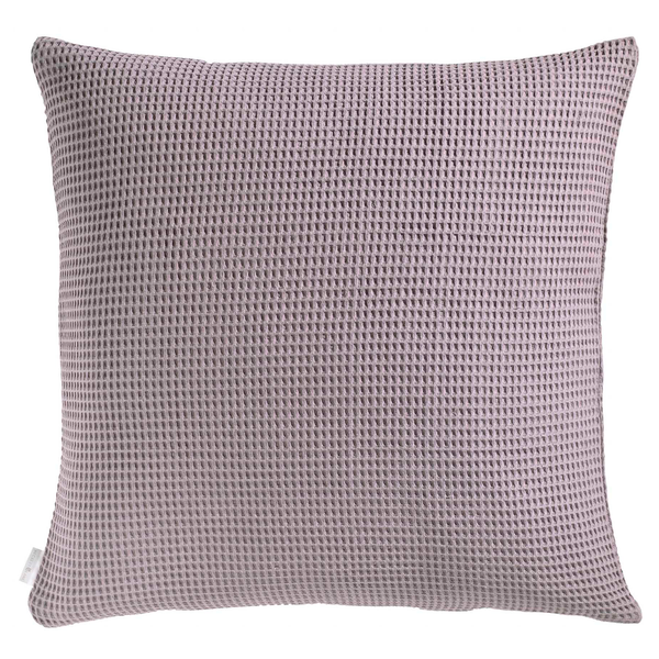 Kissenbezug Wafel II - Baumwolle - Flieder - 80 x 80 cm