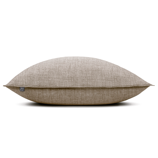 Kissenbezug Lino II - Baumwolle - Taupe - 60 x 70 cm