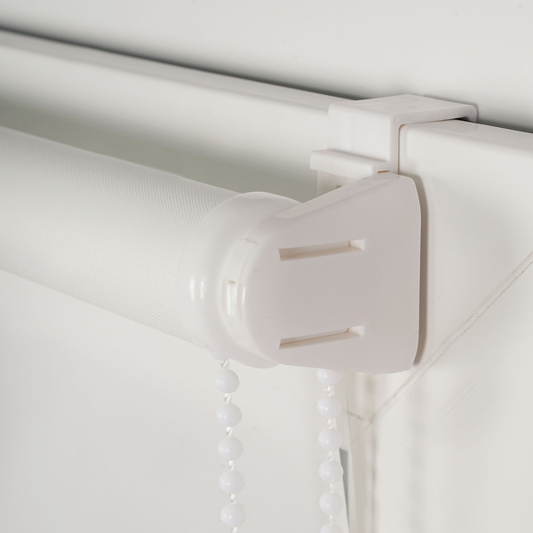 Klemmfix Thermo-Rollo Win Verdunkelnd - Polyester - Weiß - 65 x 160 cm