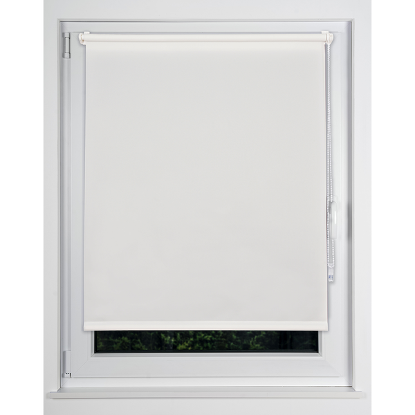 Klemmfix Thermo-Rollo Win Verdunkelnd - Polyester - Weiß - 65 x 160 cm