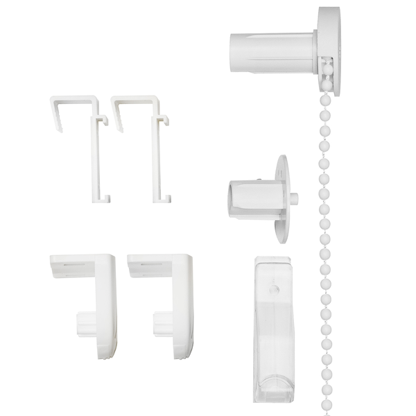 Klemmfix Thermo-Rollo Win Verdunkelnd - Polyester - Grau - 85 x 160 cm