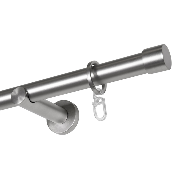 20mm Gardinenstange Cap - Zamak - Breite: 160 cm