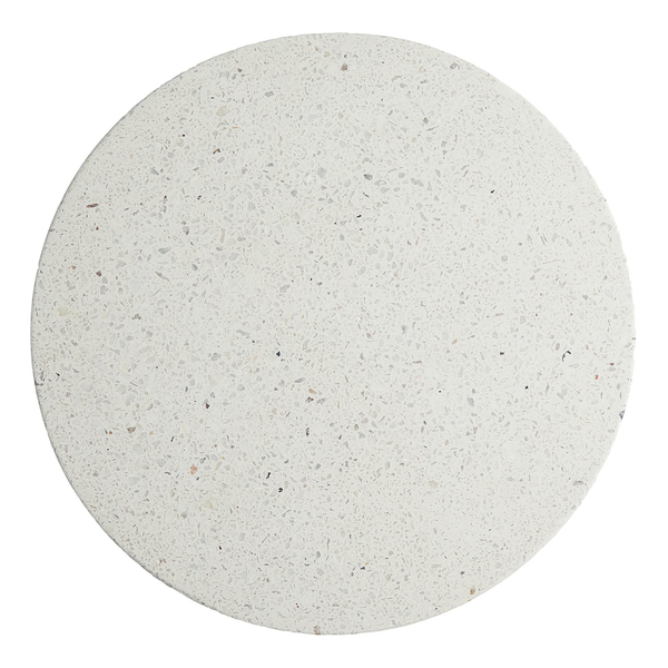 Platzteller TERRAZZO - Stein - Weiß / Hellgrau