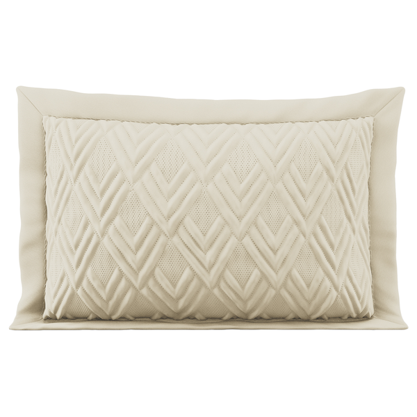 Dekokissen Helia - Polyester - Beige - 50 x 70 cm