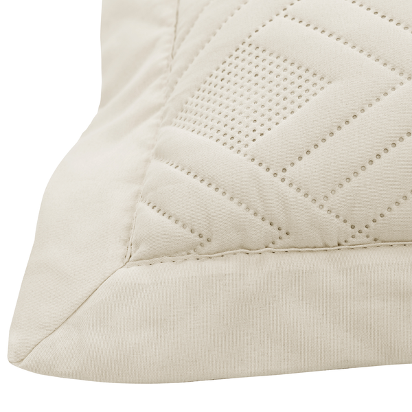 Dekokissen Helia - Polyester - Beige - 50 x 70 cm