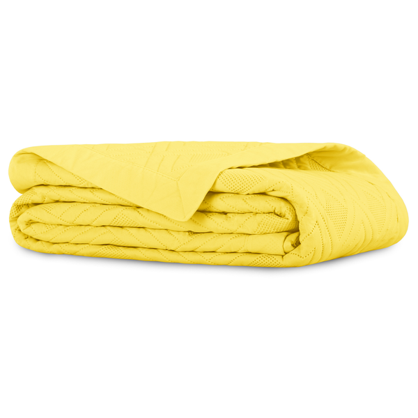 Tagesdecke Helia - Polyester - Gelb - 240 x 260 cm