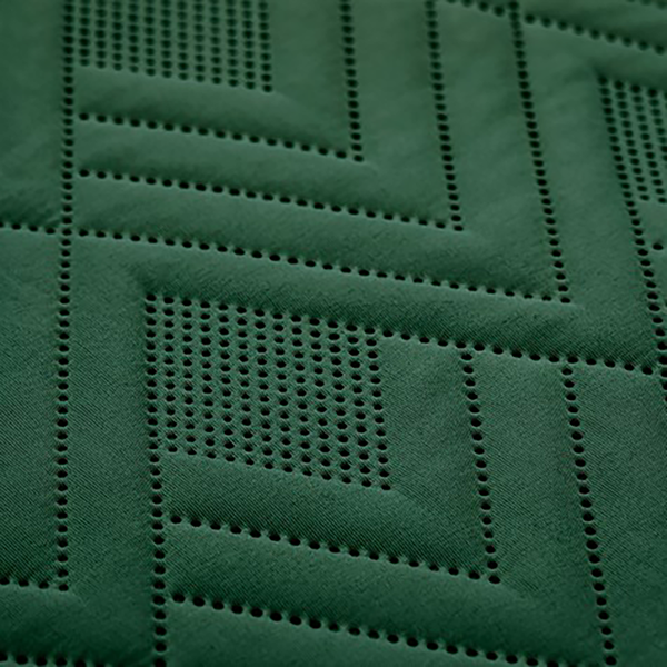 Dekokissen Helia - Polyester - Dunkelgrün - 50 x 70 cm