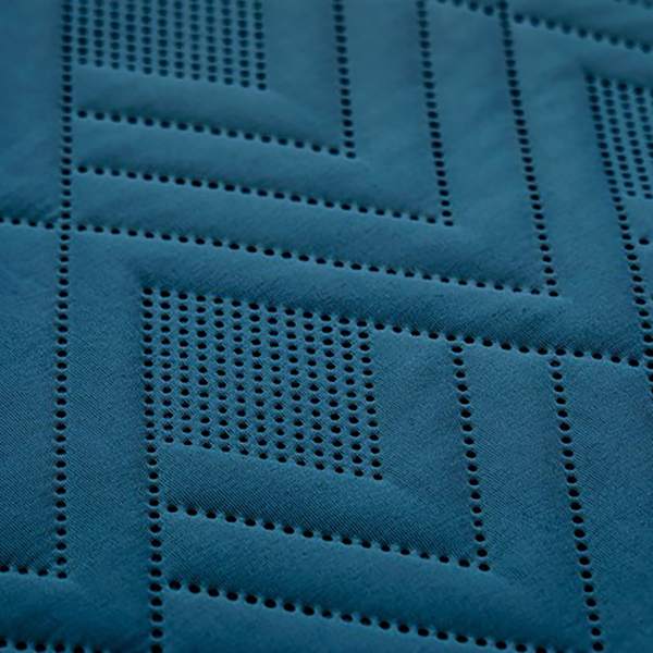 Kissenbezug Helia (2er-Set) - Polyester - Dunkelblau - 50 x 70 cm