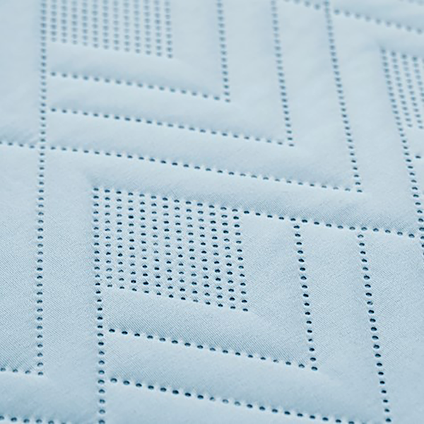 Dekokissen Helia - Polyester - Babyblau - 45 x 45 cm