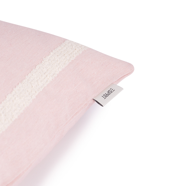 Kissenbezug Kelly - Mischgewebe - Rosa