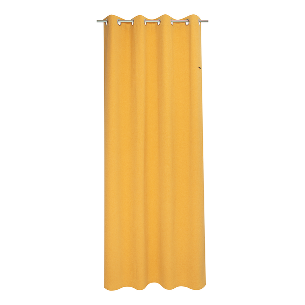 Ösenschal Harp - Polyester - Senfgelb