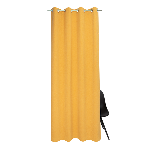 Ösenschal Harp - Polyester - Senfgelb