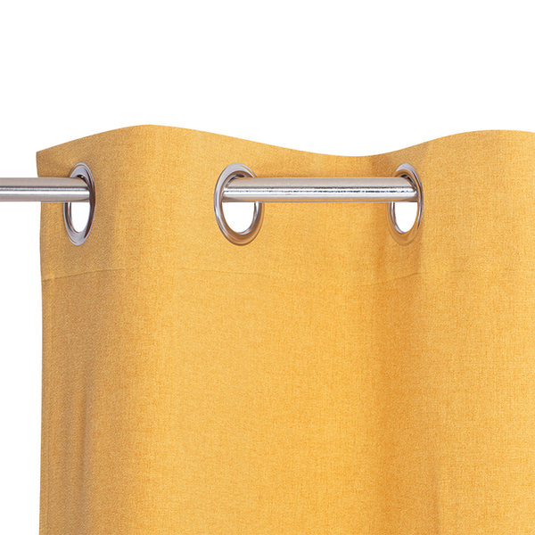 Ösenschal Harp - Polyester - Senfgelb