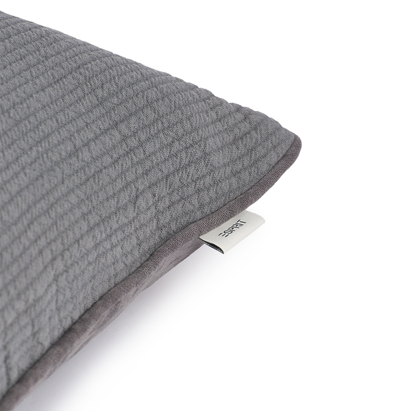 Kissenbezug Amber - Baumwolle - Grau