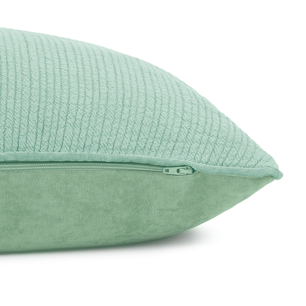 Kissenbezug Amber - Baumwolle - Pastellgrün