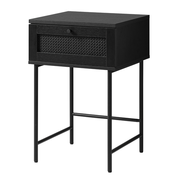Beistelltisch Palermo - Metall - Schwarz