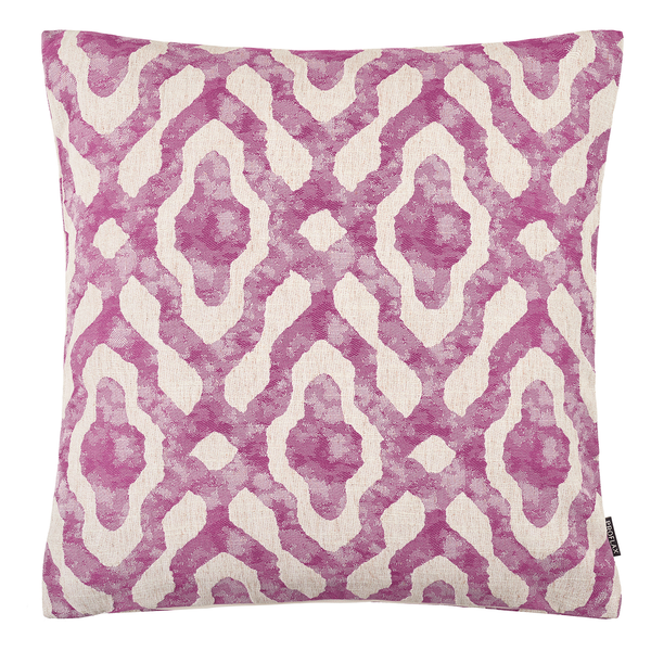 Kissenbezug Salerno - Polyester / Viskose / Leinen - Violett