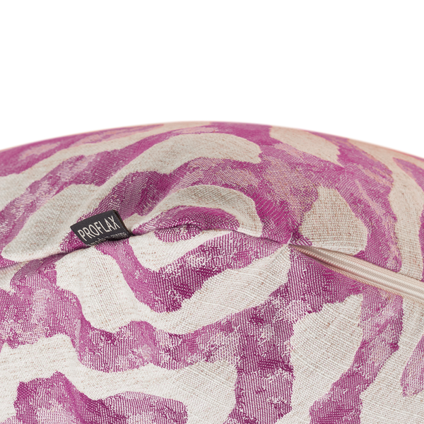 Kissenbezug Salerno - Polyester / Viskose / Leinen - Violett