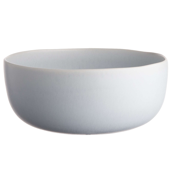 Salatschale CASA NOVA - Steinzeug / reaktive Glasur - Grau - Grau