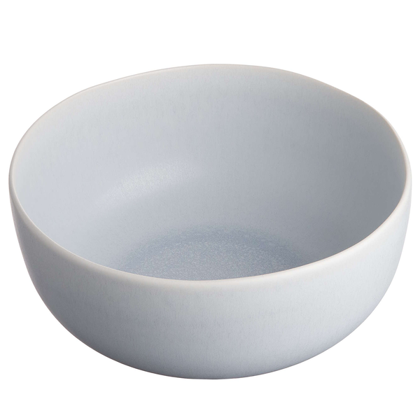 Salatschale CASA NOVA - Steinzeug / reaktive Glasur - Grau - Grau