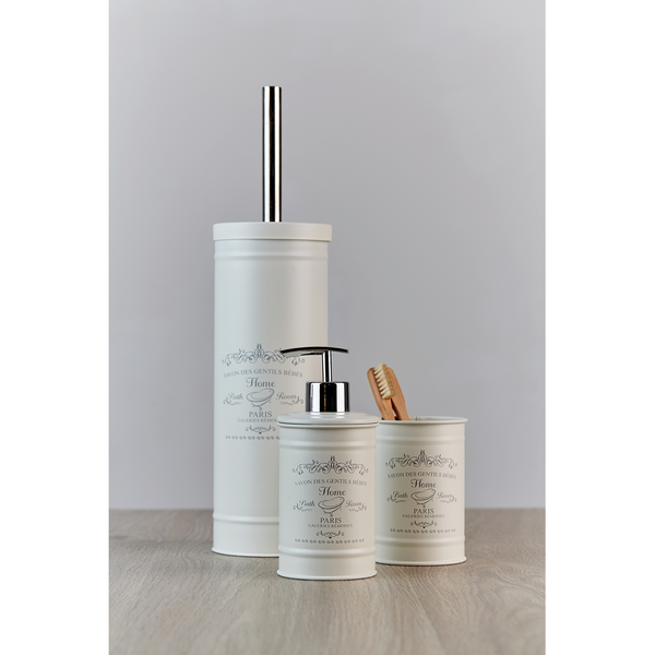 WC-Garnitur Home - Stahl - Beige