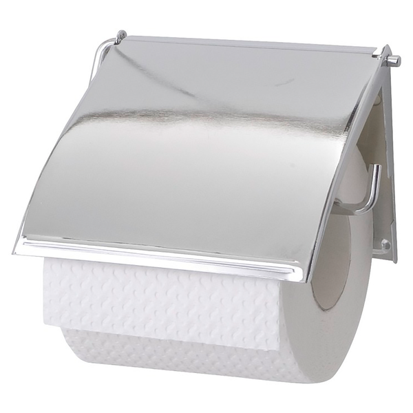 Toilettenpapierhalter Cover - Stahl - Silber