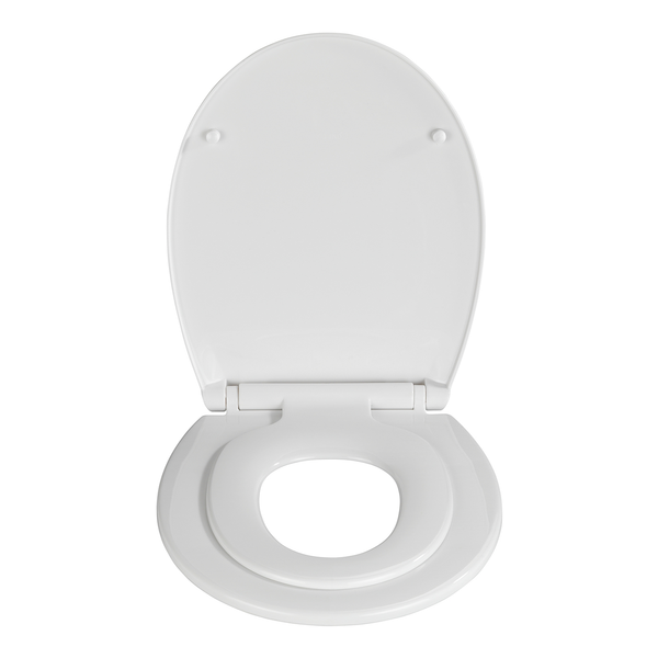 WC-Sitz Syros - Thermoplast, Befestigung: Kunststoff - Weiß