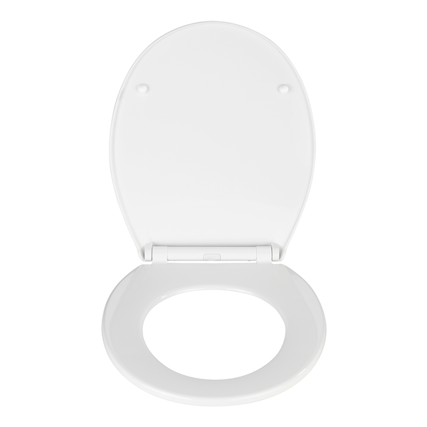 Premium WC-Sitz Kos - Thermoplast / Edelstahl - Weiß