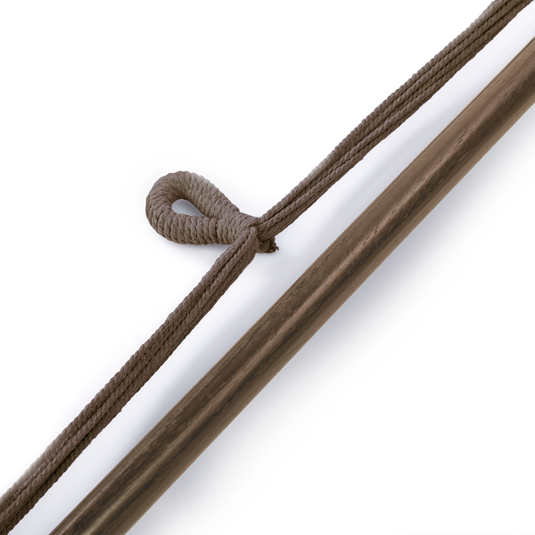 Hängesessel Malero - Baumwolle / Polyester - Beige / Braun