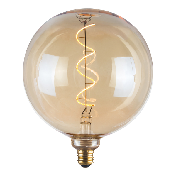 LED-Leuchtmittel Cosy Line V - Glas / Eisen - 1-flammig