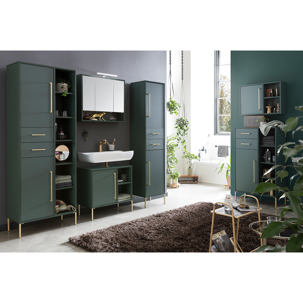 Waschbeckenunterschrank Kent - Dunkelgrün