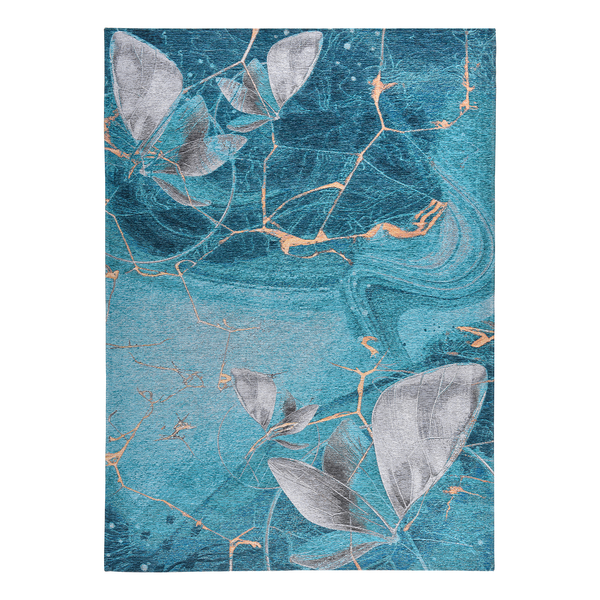 Kurzflorteppich Cosima 110 II - Polyester / Baumwolle - Mehrfarbig - 80 x 160 cm