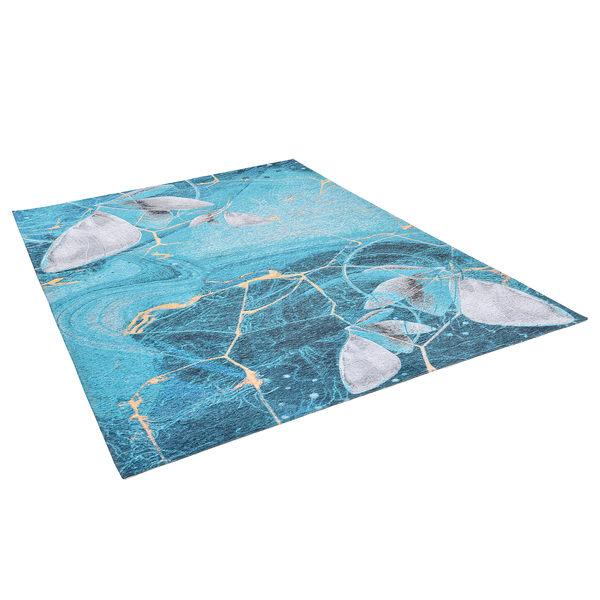 Kurzflorteppich Cosima 110 II - Polyester / Baumwolle - Mehrfarbig - 80 x 160 cm