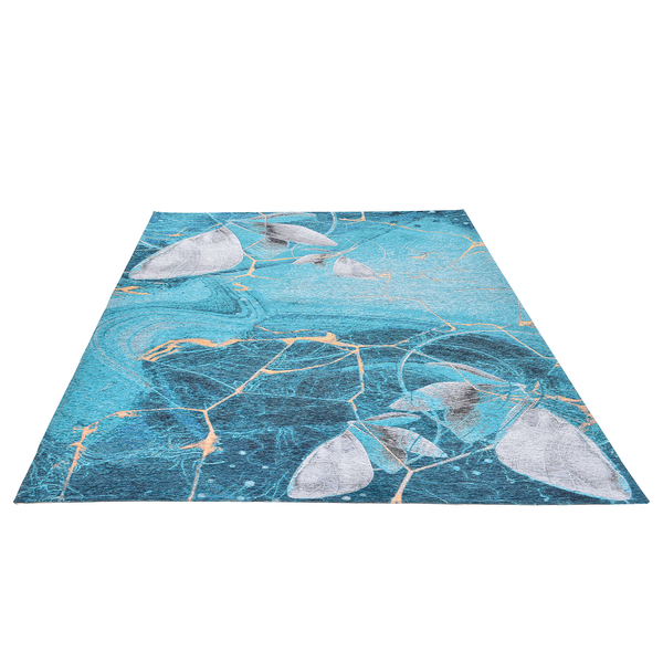 Kurzflorteppich Cosima 110 II - Polyester / Baumwolle - Mehrfarbig - 80 x 160 cm