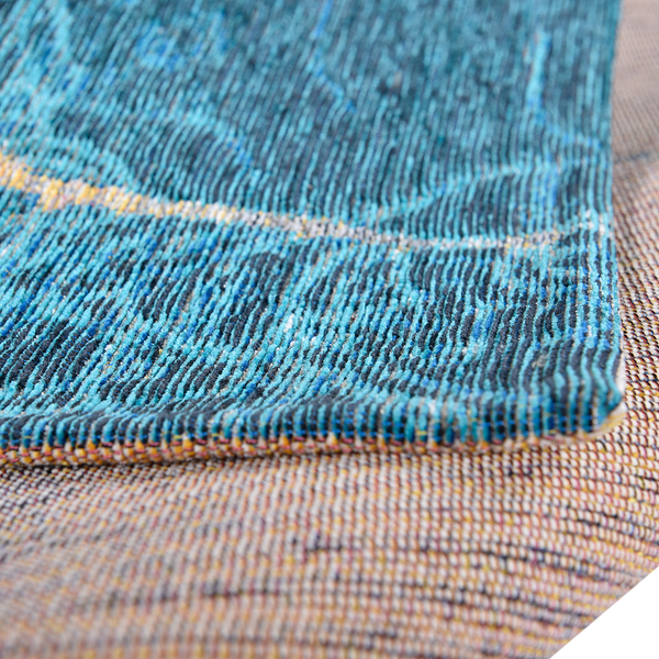 Kurzflorteppich Cosima 110 II - Polyester / Baumwolle - Mehrfarbig - 80 x 160 cm