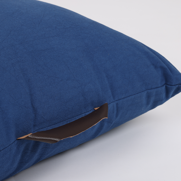 Bodenkissen Phoenix - Baumwolle - Dunkelblau