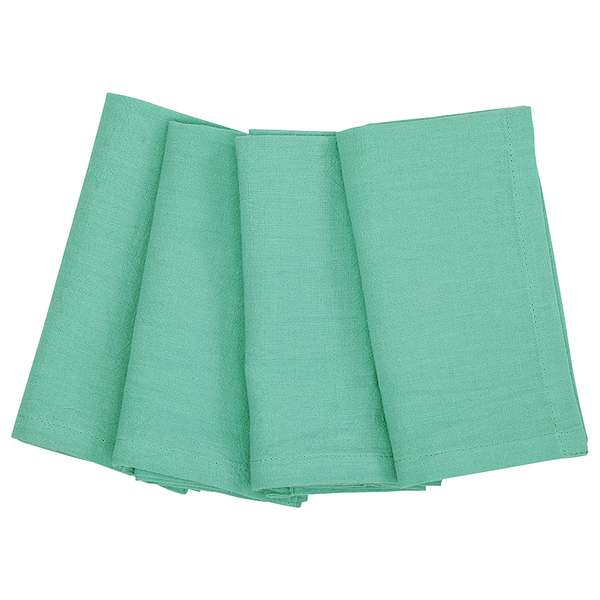 Tischset Rimini (4er-Set) - Baumwolle - Mint