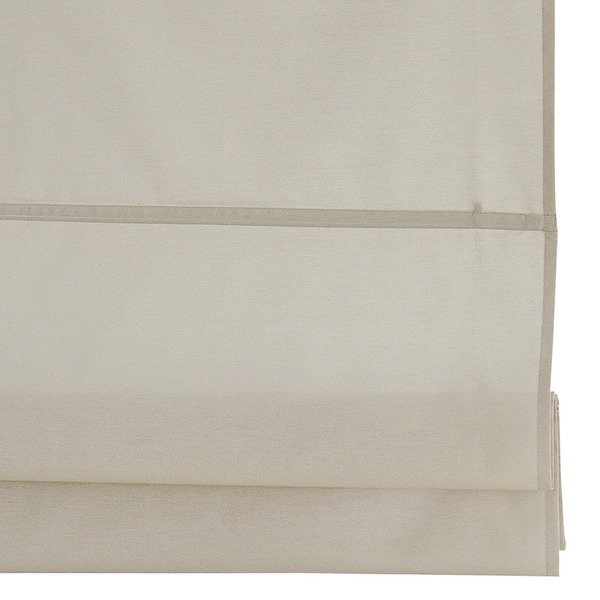 Raffrollo Kessy II - Baumwolle / Polyester - Beige - 60 x 140 cm