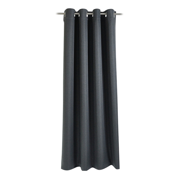 Ösenschal Dimout I - Polyester - Anthrazit - 140 x 145 cm