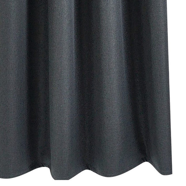 Ösenschal Dimout I - Polyester - Anthrazit - 140 x 145 cm