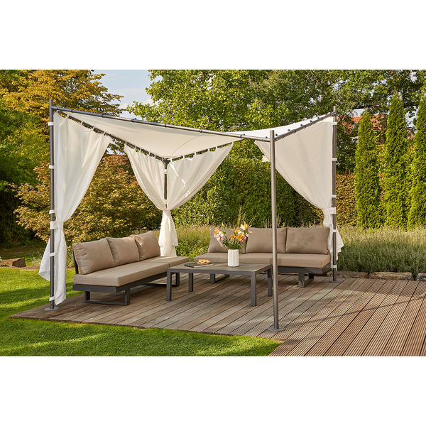 Dachbezug Pavillon Berlino - Polyester - Weiß