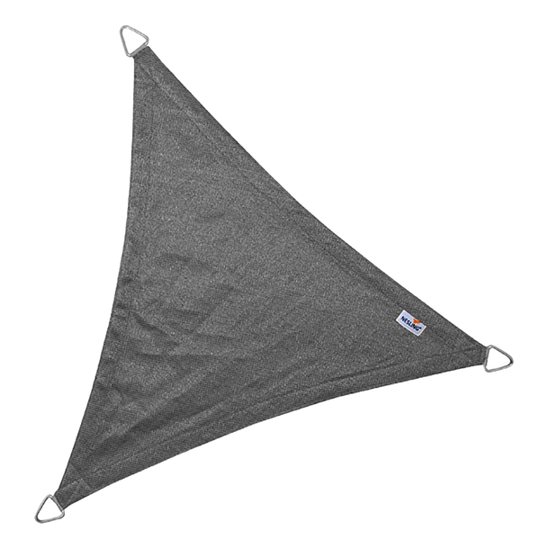 Sonnensegel Coolfit I - Polyethylen - Grau - 360 x 360 cm