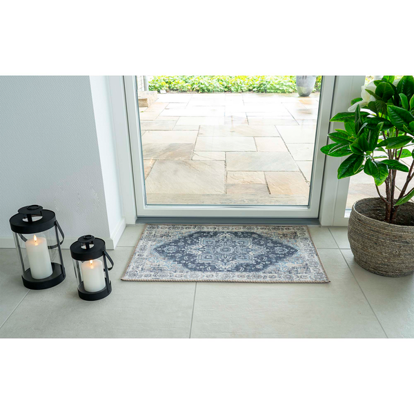 Fußmatte Havana - Polyester Chenille - Blau