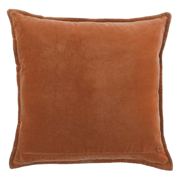 Dekokissen COTTON VELVET - Baumwolle - Hellbraun - Hellbraun - 45 x 45 cm