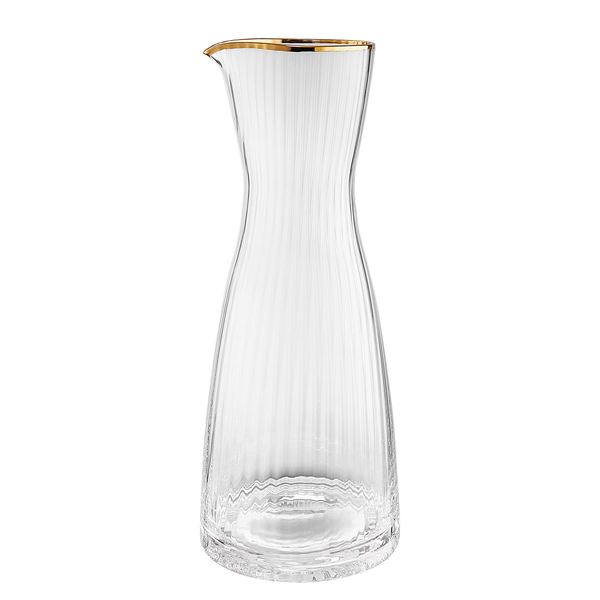 Karaffe GOLDEN TWENTIES - Sodalime Glas - Transparent